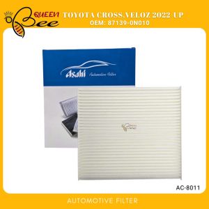 QUEENBEE TOYOTA CROSSVELOZ 2022-UP Cabin Filter 87139-0N010 AC-8011 Asahi