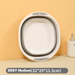 Portable Foldable Laundry Basin Plastic Travel Folding Wash Basin Safe Durable Foldable Bathroom Household Supplies