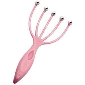 Claws Scalp Massager with Rolling Metal Balls Handheld Head Massage Tool for Stress Relaxation