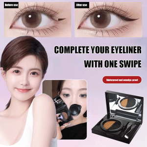 Super Convenient Douyin Tool Yearround All Women Newcomers Adults Natural Shaping Longlasting Waterproof Sweatproof Doubleheaded Eyeliner Stamp
