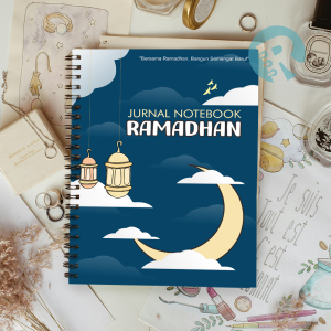 Ringbook Softcover A5 Buku Catatan Garis/Polos ramadhan