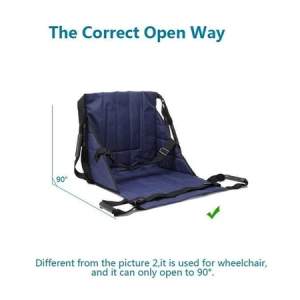 Anti-slip Breathable Move Belts Wheelchair Transfer Mat Patient Lift Sling Patient Lift Pad