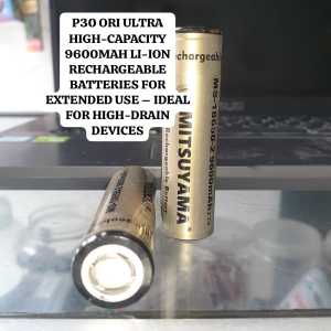 P30 ULTRA HIGH-CAPACITY 9600MAH LI-ION RECHARGEABLE BATTERIES FOR EXTENDED USE – IDEAL FOR HIGGGGGG