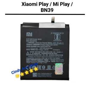 Baterai Batre Xiaomi Mi Play / Xiaomi Play / BN39 Battery