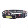 Multifunctional Waterproof  LED Headlamp XPE + COB USB Rechargeable Headlight Head Torch Head Lamp. 