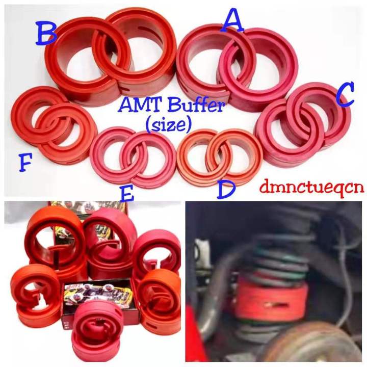 Saiz B AMT Power Cushion Buffer Coil Spring Rubber Damper Size Proton Wira Waja Persona Gen2