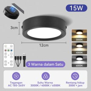 1/2/4pcs REMOTE Lampu Dinding  Bola Magnetik Putar LED Sconces USB Dapat Lampu Samping Tempat Tidur LED Lampu Dinding Lampu Sentuh Isi Ulang 360° Yang Dapat Diputar Baca Dipasang Di Dinding