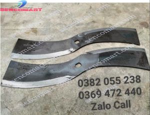 GIẢM GIÁ 2 lưỡi dao gắn máy băm cỏ 40cm bằng thép C45 siêu sắc giá rẻ