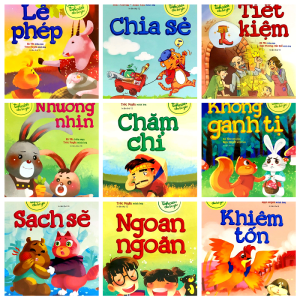 Bộ Sách Gieo Mầm Tính Cách Cho Bé Yêu (2022) (Bộ 9 Cuốn)