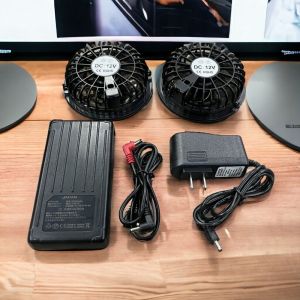 [RẺ NHẤT SÀN] Bộ Phụ Kiện Áo Điều Hòa Nhật Bản Cao Cấp Sử Dụng Quạt Công Suất Cao 18V Chống Nước Tuyệt Đối PIN 86.000mAh Chạy Liên Tục 17-20 Tiếng Bảo Hành 12 Tháng