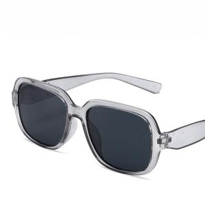 JN IMPRESSION New Spice Girls Travel Square Frame Sunglasses Fashion Street Snap Simple Point Paint Sunscreen Decorative Sunglasses