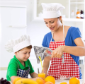 (CHAINSTORE) Instant Lemon Squeezer and Fruit Juicer Aluminum Alloy Presser. 