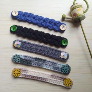 Mask Extender 14cm Adaptor Crochet Handmade by Jarikait - Mix Shell