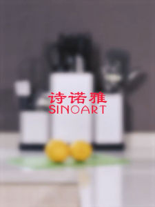 Kệ cắm dao thớt thìa đũa hợp kim nhôm trống bám bụi bẩn