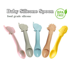 Baby Food Grade Silicone Spoon