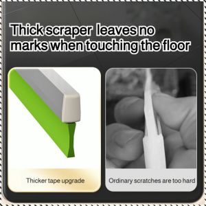 Scrape Convenient Handheld Cleaning Sweep Scrubbing Brush Multifunction Hairless Anti-collision Side