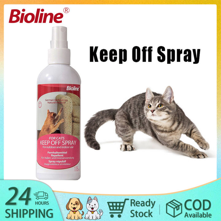 Bioline Keep Off Spray Deodorizer for Cats Unpleasant Smell for Cats