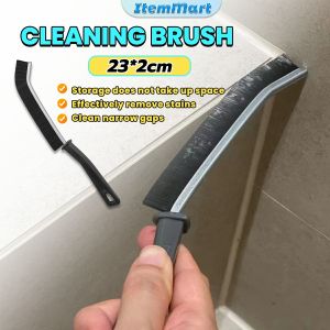 ItemMart Cleaning Brush Toilet Kitchen Tile Narrow Joints Scrubber Stiff Bristles Crevices Brushes Durable Clean Tools
