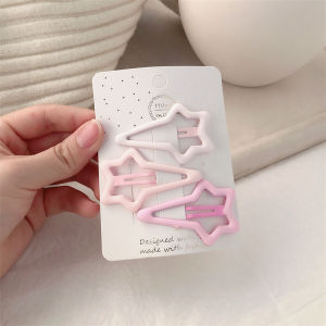JJT Cute Star BB Hair Clips for Girls - Sweet and Versatile Hair Accessories