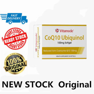 🔥Buy 1 free 1🔥Vitamode CoQ10 Ubiquinol 100mg 30 softgels ORIGINAL