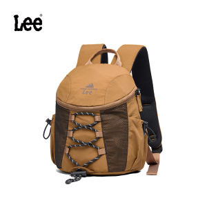 LEE Small Daypack Bag For Women Outdoor Hiking Korean INS Waterproof Fabric Multi Pockets Lightweight Backpack For Female Street Walk Work Commuter School Girls