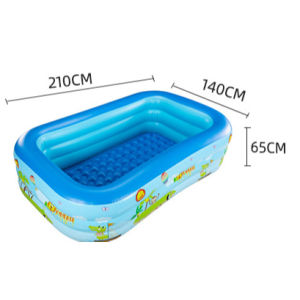 Large Inflatable Swimming Pools for Kids and Family Portable Outdoor 3-Layer Thickened Rectangular Swimming Pool#YYC