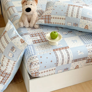 Abraca Dabra Cute Printed Fitted Sheet Soft Textured Microfiber Bedsheet Breathable Single Super Single Queen King Pillowcase Pair Option