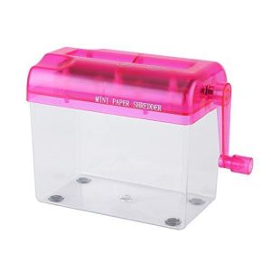 A4/A6 Paper Shredder Privacy Protection Manual Hand Crank Confidential Documents Destroyer Ready Stock