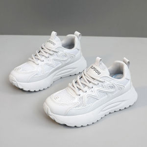 XFG25 New 2024 Summer Casual Womens Shoes Sports Flying Woven Shoes Breathable Elevator Shoes Sports Running Shoes Tide