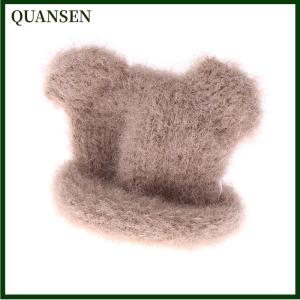 QUANSEN 1 12 Doll Mini Colorful Knitted Hat Simulation Handmade Hats Toys Doll Dress Up Accessories For Kid Pretend Play Toy