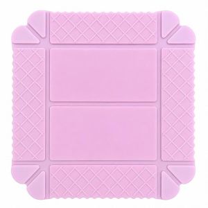 TEN Soft Rubber ic Trivet mat Non-Slip Heat Resistant Pot Holders Durable Foldable Table placemats Table Countertop Protector