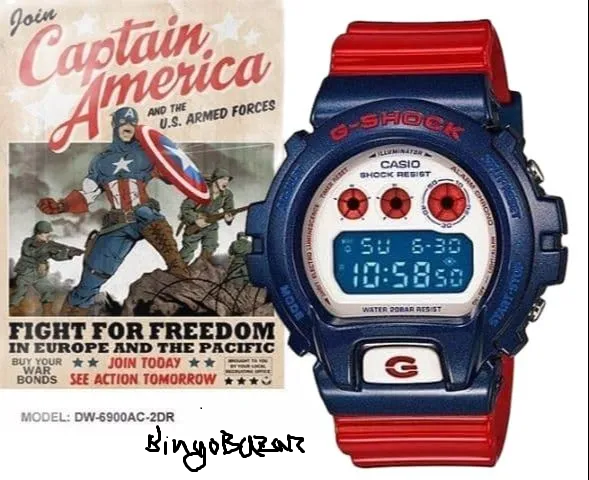 Dw6900 captain america on sale