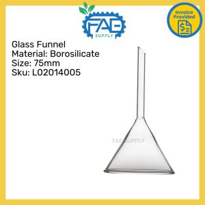 Glass Funnel 50mm 60mm 75mm 90mm 100mm 120mm