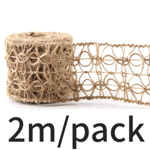 (2m/pack) 45mm hand woven cotton and linen lace gift packaging home decoration hand DIY material