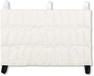 Moist Heat Pack Relieve Body Fatigue Pain Backache Arthritis Joint Stiffness Sprains Bruises General Soreness and Spasms. (Large-10 x18 Set with Terry Cover)