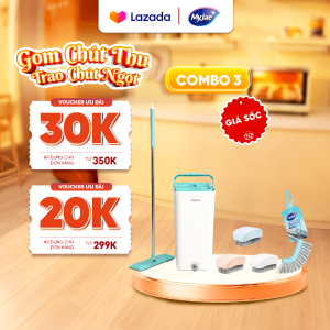 SỐ LƯỢNG CÓ HẠN - Bộ 3 món vệ sinh nhà cửa thông mình tiện lợi tiết kiệm thời gian