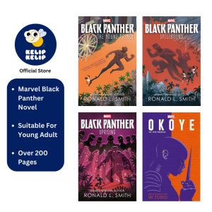 Marvel Black Panther 4 Novels Gift Book Set To Read for Adults