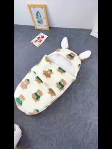 Khăn quấn em bé mùa thu đông dày dặn khăn quấn sơ sinh ngoài trời túi ngủ chống giật cho em bé khăn quấn ngủ vật dụng ngủ