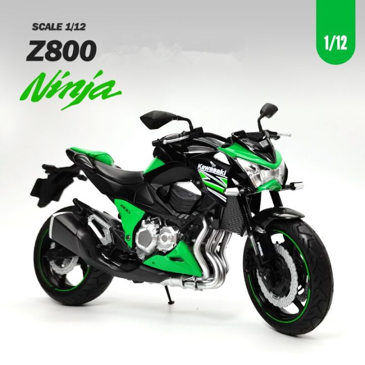 1/12 KAWASAKI NINJA Z800 đua xuyên quốc gia mô hình xe máy mô phỏng đồ ...