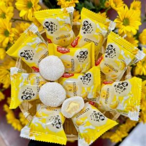 500G Bánh Mochi Sữa Nhân Kem vị Sấu Riêng