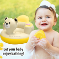 BESTMOMMY Inflatable Portable Kids Bear Sofa Baby Chair With Air Pump For Baby Seat Training. 