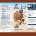 Quaker Oat Cereal Drink 3in1 Chocolate 15's x 28g. 
