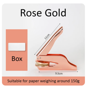 Design Your Own Embosser Stamp / Custom Embosser Seal for Personalized / Wedding Seal