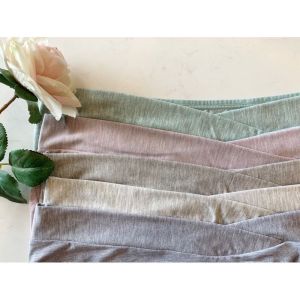 Set 5 Quần Lót Bầu Cạp Chéo Sợi Tre Kháng Khuẩn Mềm Nhẹ Siêu Co Dãn Mỗi Quần Lót Bầu 1 túi Zip Bella Mama