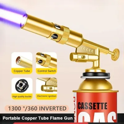 DLหัวพ่นไฟ หัวพ่นแก๊ส Gas Torch สำหรับแก๊สกระป๋องให้ความร้อนสูง