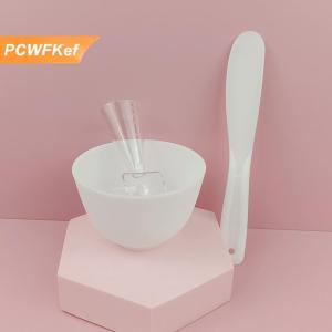 【PCWFKef】 2 3 4 5PCS mặt thiết lập cho mặt nạ trộn bát Cô Gái Mặt công cụ chăm sóc da Kit Phụ nữ vẻ đẹp Nguồn cung cấp trang điểm