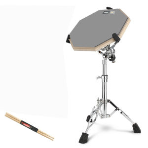BỘ PAD TẬP TRỐNG 12 ASANASI - DRUM PAD 12INCH (FULL BỘ CHÂN SNARE+PAD12+DÙI TRỐNG)