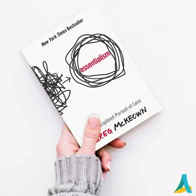 Essentialism by Greg McKeown in English Book Paper for Adult