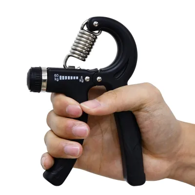 HTD Sport Handgrip Adjustable Hand Grip 5-60 kg Alat bantu fitness Otot lengan Tangan Portable