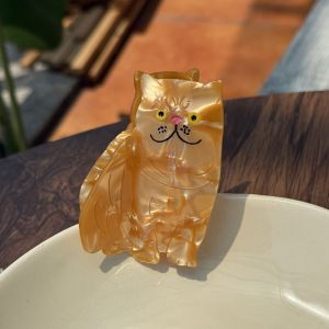 MAGICACADEMY Axit axetic Móng vuốt mèo bằng acetate Thú cưng Phim hoạt hình Kẹp tóc hình thú Sáng tạo Phong cách Hàn Quốc Kẹp cá mập Cô gái